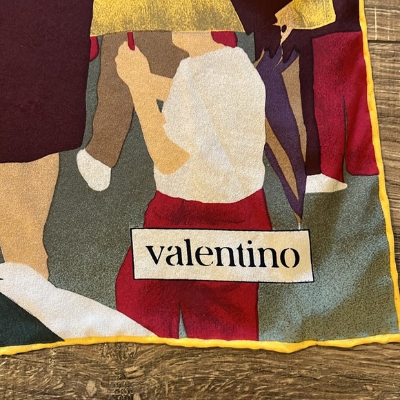 Valentino Silk Scarf - Picture 6 of 6